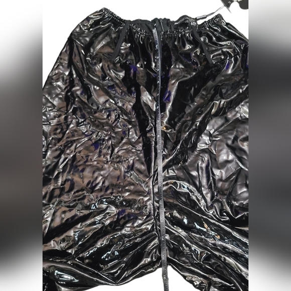 PrettyLittleThing Pants & Jumpsuits Pretty Little Thing Black Vinyl